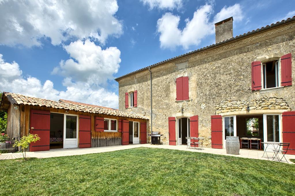 Maison D'Hotes Rouge Bordeaux Auros Exteriér fotografie