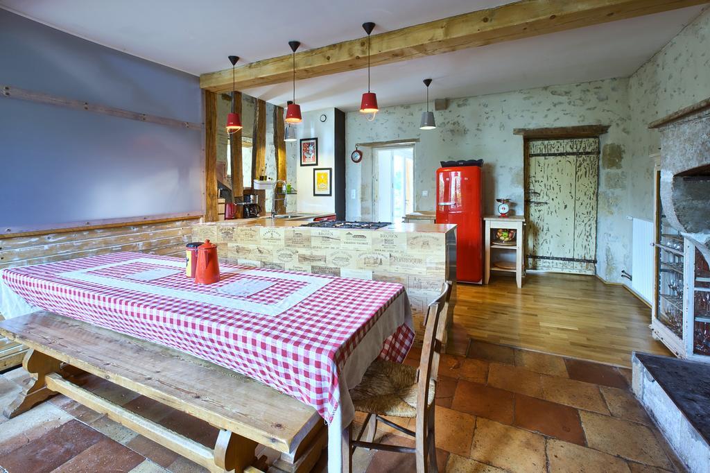 Maison D'Hotes Rouge Bordeaux Auros Exteriér fotografie